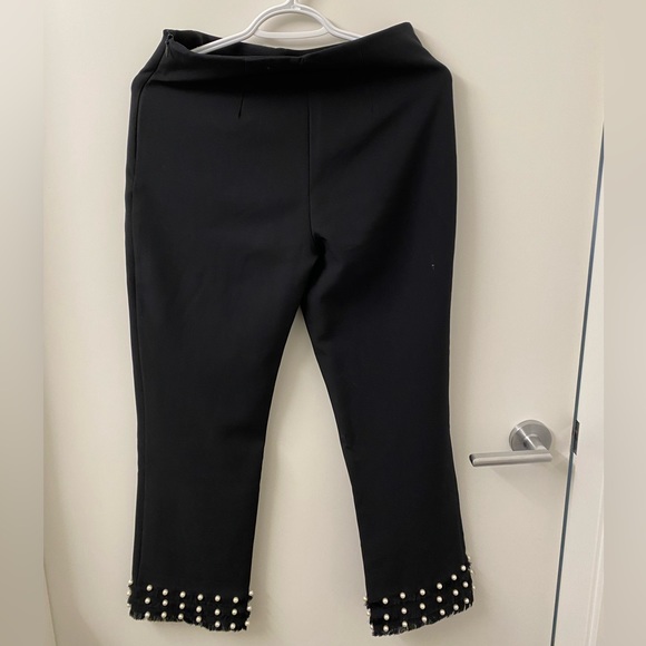 Zara embroidered pearl pants - Picture 1 of 4